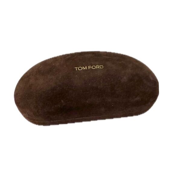Tom Ford Velvet Brown Sunglasses Case - Picture 5 of 5